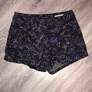 Constellation High-Rise Jean Shorts